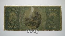 $1 1865 Boston Massachusetts National Currency Bank Note Bill #847! Faneuil Bank