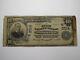 $10 1902 Albuquerque New Mexico National Currency Bank Note Bill Ch. #2614 Rare