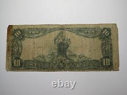 $10 1902 Albuquerque New Mexico National Currency Bank Note Bill Ch. #2614 RARE