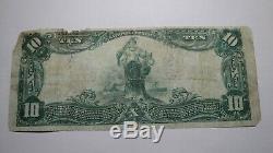 $10 1902 Allentown Pennsylvania PA National Currency Bank Note Bill! Ch. #1322