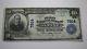 $10 1902 Alpine Texas Tx National Currency Bank Note Bill Ch. #7214 Xf! Rare