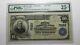 $10 1902 Bentonville Arkansas Ar National Currency Bank Note Bill Ch. #7523 Vf25