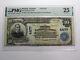 $10 1902 Bristol Virginia Va National Currency Bank Note Bill Ch. #4477 Vf25 Pmg