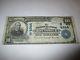$10 1902 Brunswick Georgia Ga National Currency Bank Note Bill! Ch. #4944 Vf