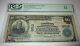 $10 1902 Caldwell New Jersey Nj National Currency Bank Note Bill #9612 Fine Pcgs