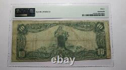 $10 1902 Casselton North Dakota ND National Currency Bank Note Bill Ch #7142 F15
