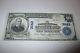 $10 1902 Cedar Rapids Iowa Ia National Currency Bank Note Bill! Ch. #3643 Xf+