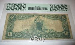 $10 1902 Dowagiac Michigan MI National Currency Bank Note Bill Ch. #10073 PCGS