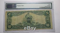 $10 1902 Dunellen New Jersey NJ National Currency Bank Note Bill #8501 VF20 PMG