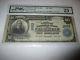 $10 1902 Faribault Minnesota Mn National Currency Bank Note Bill Ch. #1863 Pmg