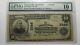 $10 1902 Fergus Falls Minnesota Mn National Currency Bank Note Bill Ch. #2648