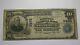 $10 1902 Frederick Maryland Md National Currency Bank Note Bill Ch. #3476 Rare