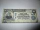 $10 1902 Gloversville New York Ny National Currency Bank Note Bill! Ch #3312 Vf