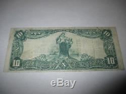 $10 1902 Gloversville New York NY National Currency Bank Note Bill! Ch #3312 VF