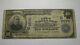 $10 1902 Herrin Illinois Il National Currency Bank Note Bill! Ch. #8670 Fine