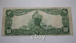 $10 1902 Hoosick Falls New York NY National Currency Bank Note Bill! #2471 VF