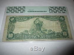$10 1902 Hooversville Pennsylvania PA National Currency Bank Note Bill #6250