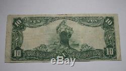 $10 1902 Jewell City Kansas KS National Currency Bank Note Bill Ch. #3591 VF+
