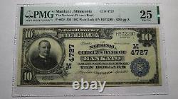 $10 1902 Mankato Minnesota MN National Currency Bank Note Bill Ch #4727 VF25 PMG