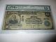 $10 1902 Mason City Iowa Ia National Currency Bank Note Bill Ch. #2574 Fine! Pmg