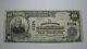 $10 1902 Mauch Chunk Pennsylvania Pa National Currency Bank Note Bill #6534 Vf