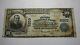 $10 1902 Monessen Pennsylvania Pa National Currency Bank Note Bill! Ch. #5253