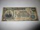 $10 1902 Mount Morris New York Ny National Currency Bank Note Bill! #1416 Rare