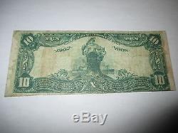 $10 1902 Mount Morris New York NY National Currency Bank Note Bill! #1416 RARE