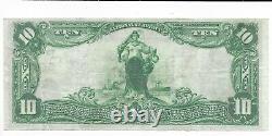 $10 1902 National Currency Farmers & Merchants National Bank of Los Angeles AU