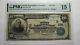 $10 1902 North Bennington Vermont National Currency Bank Note Bill #194 F15 Pmg