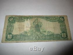 $10 1902 Pasadena California CA National Currency Bank Note Bill Ch. #10167 RARE