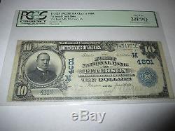 $10 1902 Peterson Iowa IA National Currency Bank Note Bill! #4601 VFPPQ PCGS