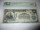 $10 1902 Peterson Iowa Ia National Currency Bank Note Bill! #4601 Vfppq Pcgs