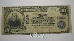 $10 1902 Pharr Texas TX National Currency Bank Note Bill Ch. #10169 FINE! RARE