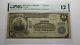 $10 1902 Riverside California Ca National Currency Bank Note Bill Ch. #8377 Pmg