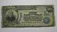 $10 1902 Saratoga Springs New York Ny National Currency Bank Note Bill! Ch. #893