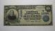 $10 1902 Topeka Kansas Ks National Currency Bank Note Bill Charter #10390 Fine