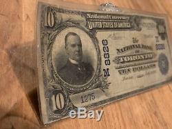 $10 1902 Toronto OH National Currency Bank Note RARE