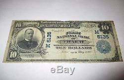 $10 1902 Traer Iowa IA National Currency Bank Note Bill! Ch. #5135 RARE
