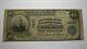 $10 1902 Watertown New York Ny National Currency Bank Note Bill Ch. #1490 Rare