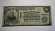 $10 1902 Winchester Virginia Va National Currency Bank Note Bill! Ch. #6084 Rare