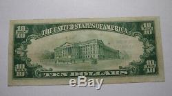 $10 1929 Albany Georgia GA National Currency Bank Note Bill! Ch. #5512 VF