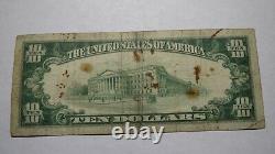 $10 1929 Albany Oregon OR National Currency Bank Note Bill! Ch. #2928 FINE RARE
