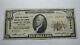 $10 1929 Asbury Park New Jersey Nj National Currency Bank Note Bill Ch #13363 Vf