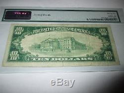 $10 1929 Ashland Pennsylvania PA National Currency Bank Note Bill #2280 VF PMG