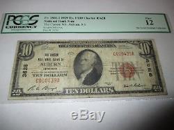 $10 1929 Auburn Nebraska NE National Currency Bank Note Bill Ch. #3628 FINE PCGS