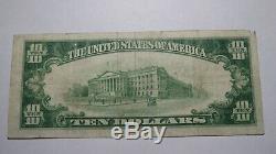 $10 1929 Augusta Kansas KS National Currency Bank Note Bill! Ch. #6643 VF