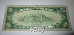 $10 1929 Azusa California CA National Currency Bank Note Bill Ch. #8065 Fine