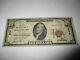 $10 1929 Ballston Spa New York Ny National Currency Bank Note Bill! Ch #954 Fine