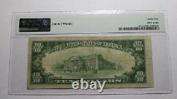 $10 1929 Bartlesville Oklahoma OK National Currency Bank Note Bill Ch #9567 VF25